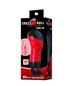 CRAZY BULL - FLORA VAGINA CON BASE MASTURBADOR VOZ