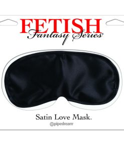 FETISH FANTASY SERIES - MASCARA SATINADA NEGRA