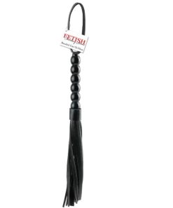 FETISH FANTASY SERIES - LATIGO MANGO ACANALADO CAT-O-NINE TAILS