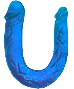 BAILE - DOUBLE DONG DILDO DOBLE AZUL