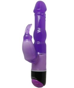 BAILE - WAVES OF PLEASURE FANTASY VIBRADOR CON RABBIT LILA 23 CM