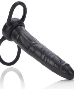 CALEXOTICS - ACCOMODATOR ARNÉS PARA DOBLE PENETRACIÓN NEGRO
