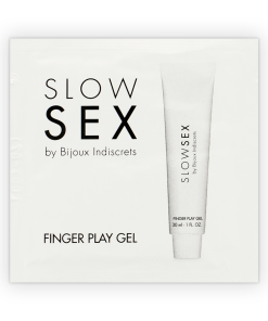 BIJOUX - SLOW SEX GEL DE MASAJE CON DEDOS FINGER PLAY MONODOSIS