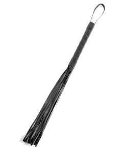 FETISH FANTASY LIMITED EDITION -  LATIGO AZOTADOR PIEL NEGRO.