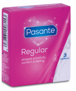 PASANTE - CONDOM GAMA REGULAR 3 UNIDADES