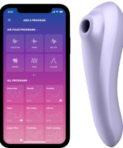 SATISFYER - DUAL PLEASURE AIR PULSE VIOLETA